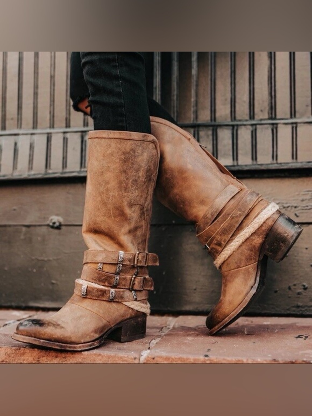 Freebird Drove Leather Boots 8 - Picture 14 of 14